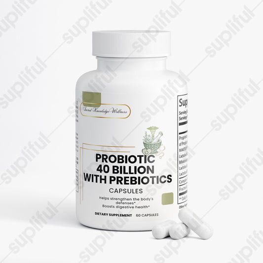 Probiotic 40 Billion with Prebiotics