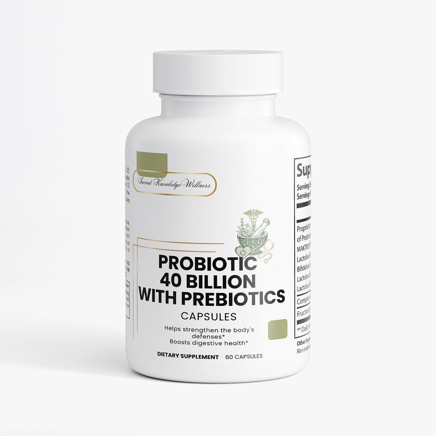 Probiotic 40 Billion with Prebiotics