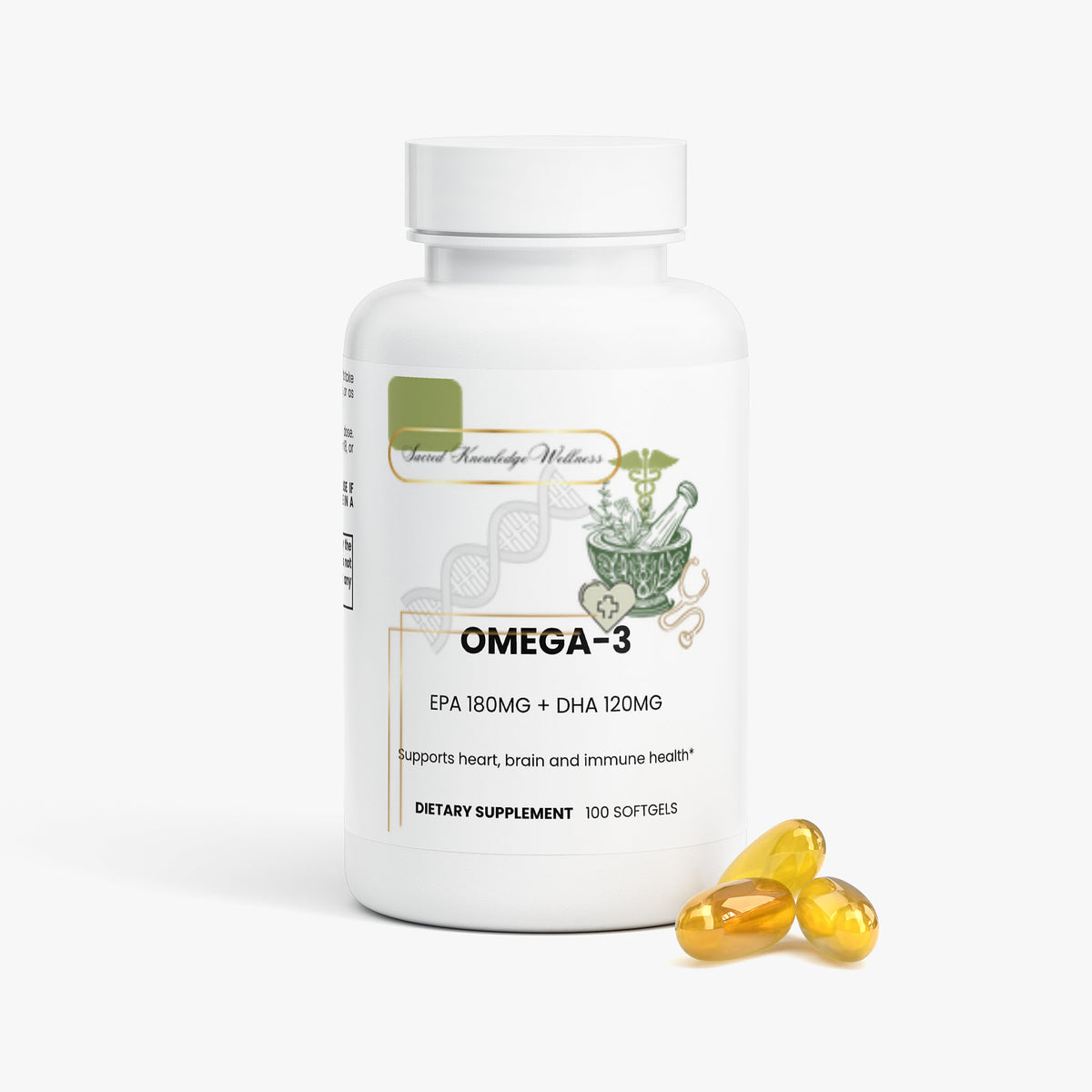 Omega-3 EPA 180mg + DHA 120mg
